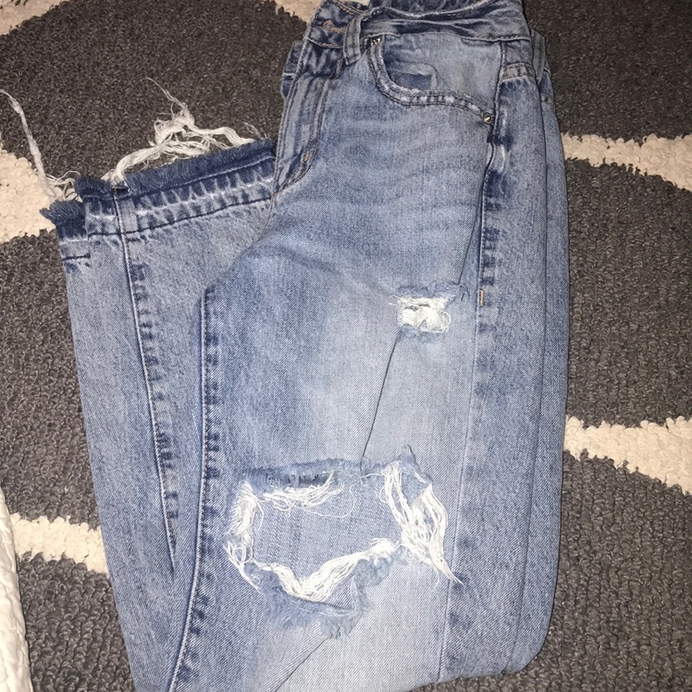 Garage High Rise Mom Jeans